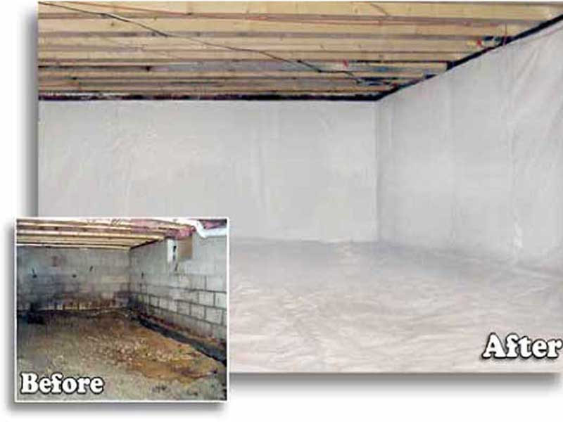 Crawl Space & Basement Encapsulation