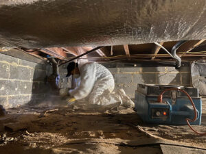 Crawl Space Remediation Completed in New Jersey Improves Indoor Air Quality